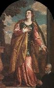 Paolo  Veronese St. Lucy and a Donor china oil painting reproduction